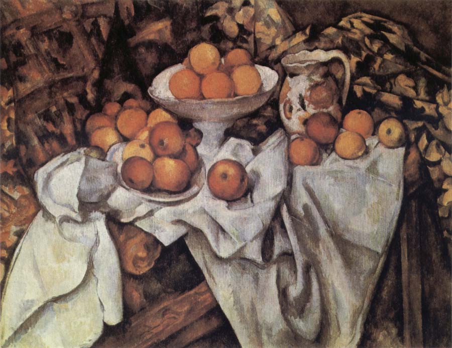 Still Life with Apples and Oranges